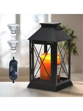 Candle Warmer Lamp Lantern Timer Dimmable Wax Melt Holder Farmhouse Decor